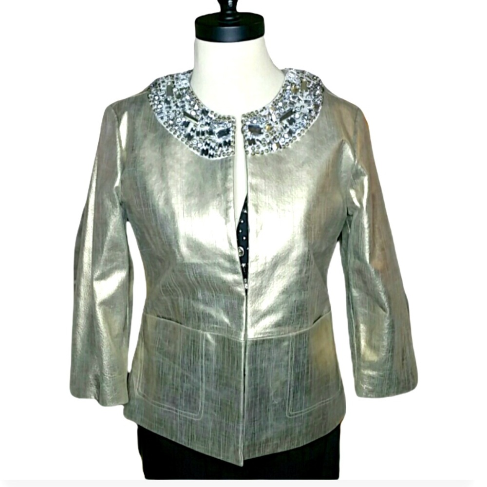 Chico's  25  ANNIVERSARY BEJEWELING JACKET